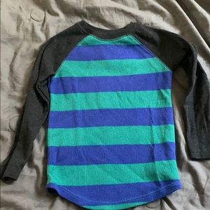 Waffle thermal toddler shirt